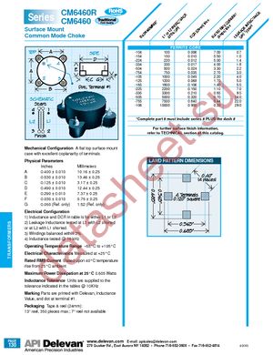 CM6460-334 datasheet  